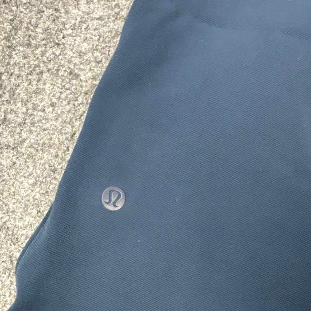 Lululemon Pants Mens 36x32 Blue Stretch Slim Chino Drawstring Waist Pockets‎